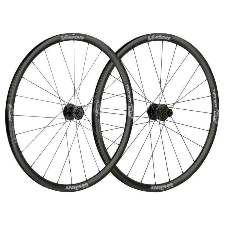 Paire de Roues Vision Team AGX i23 TLR Centerlock - 12x100mm | 12x142mm - Shimano HG-EV