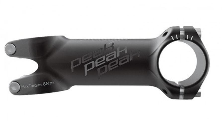 Potence DEDA PEAK 80mm, alloy 6061, BLACK MATT, 84°