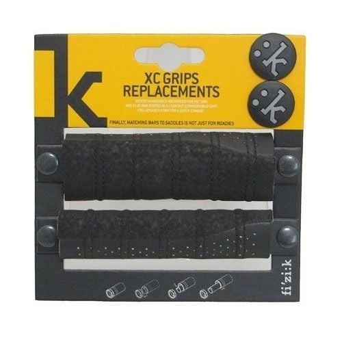 Fizik X-Country Grip 135mm de remplacement Blanc/Gris — vue 2