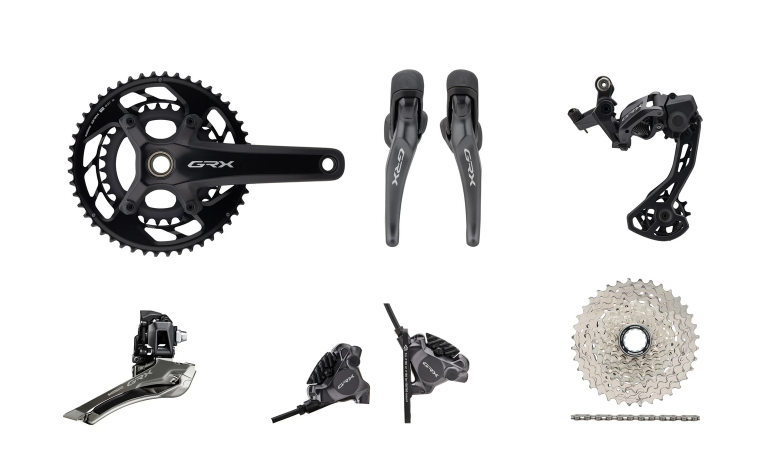 Groupe Complet SHIMANO GRX 820 2x12v 48/31 172.5 11/34