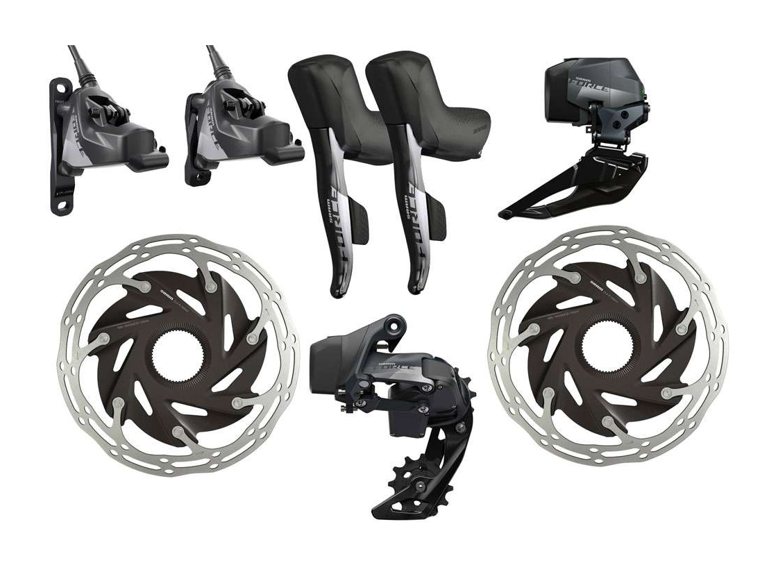 Kit électronique SRAM Force eTap AXS 2x12 vitesses HRD FlatMount CL