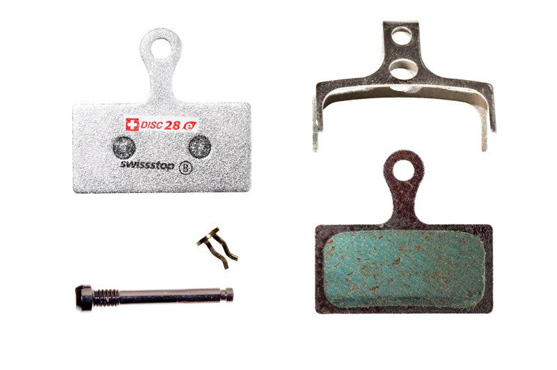 Plaquettes Swissstop Disc 28 E Shimano M9000,M985,M785,M675,M615...