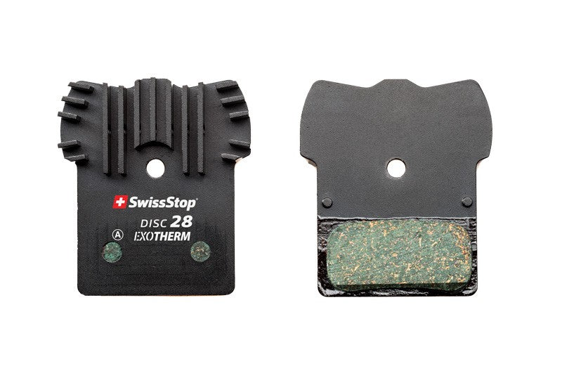 Plaquettes Swissstop Disc 28 EXOTherm Shimano M9000,985,785,675,615,875, CX-75, FSA K-Force DB-XC-9000, Afterburner DB-XC-9150