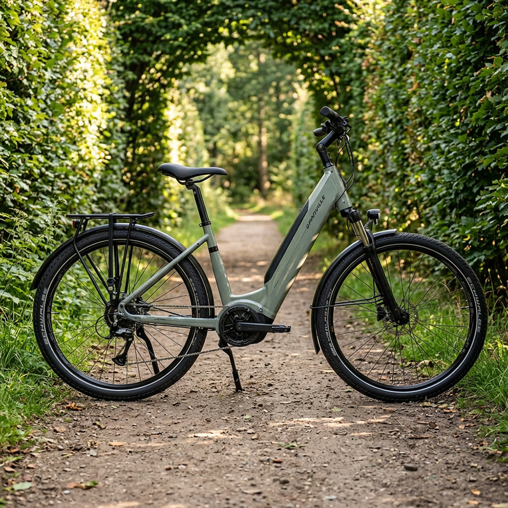 Granville E-Trail – Bosch 50 Nm – 500 Wh – Vert crayon brillant