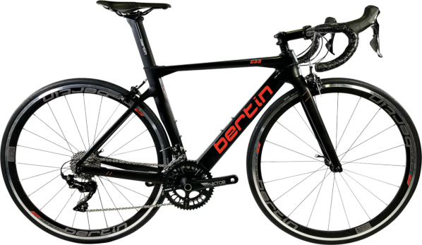Velo de route carbon C33 patins